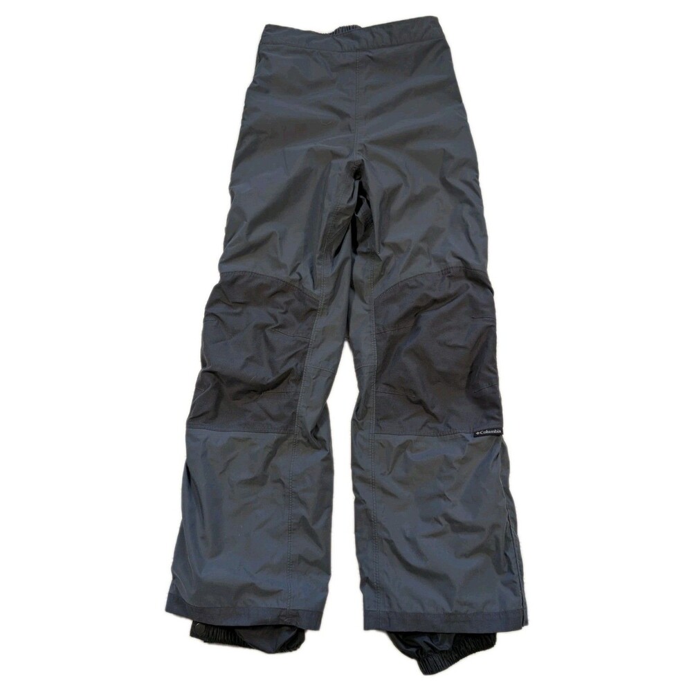 Columbia Ski Snow Pants Womens Small Waterproof Omni Tech Adjustable Gray SL8098